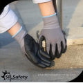 SRSAFETY cheap price gloves/spandex micro-foam nitrile gloves/handing gloves